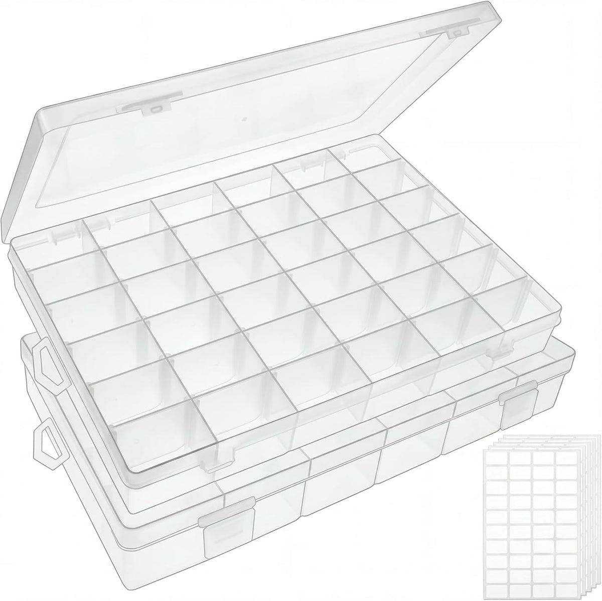 Clear Bead Organizer Box