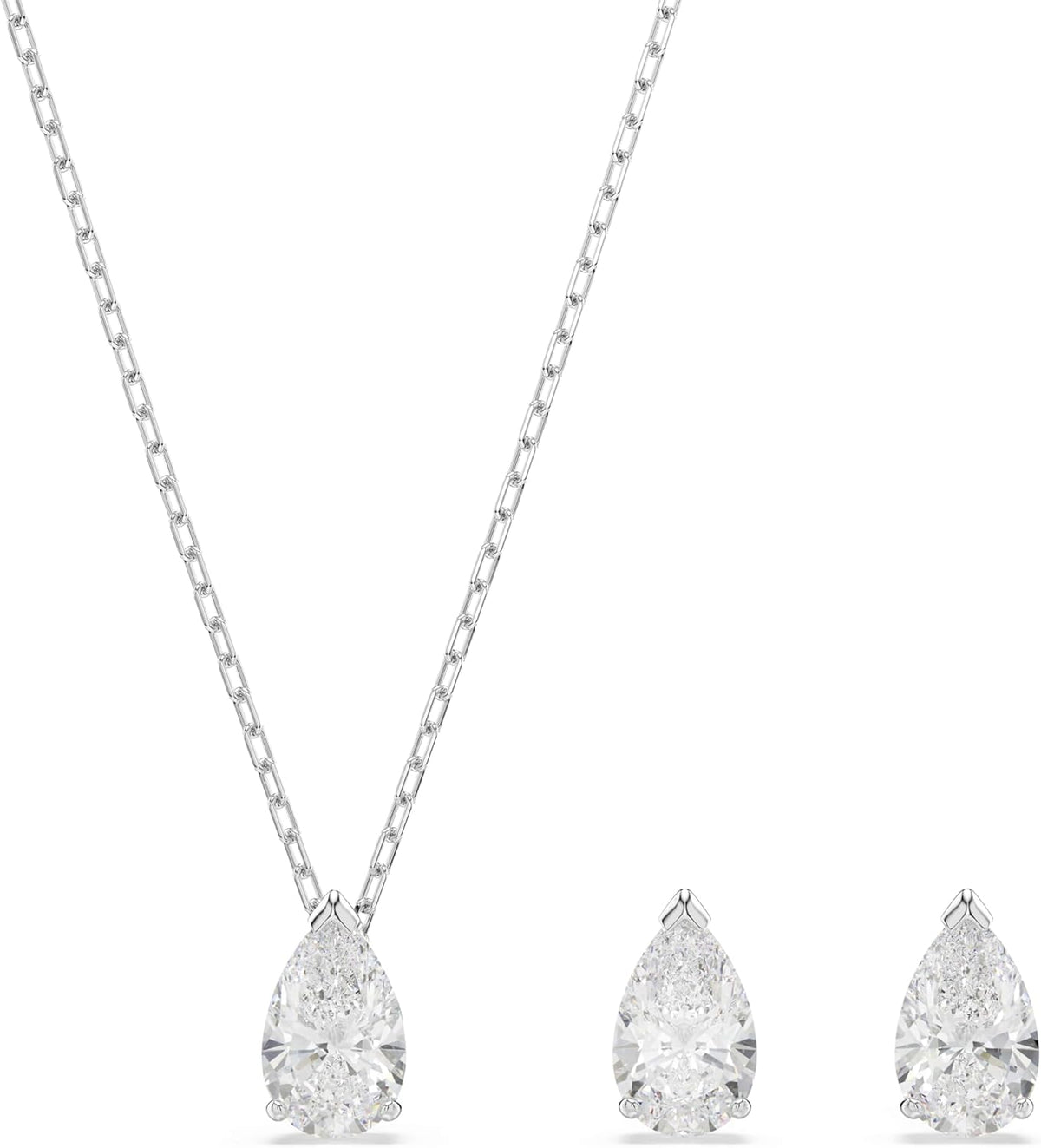 Blue Crystal Jewelry Set