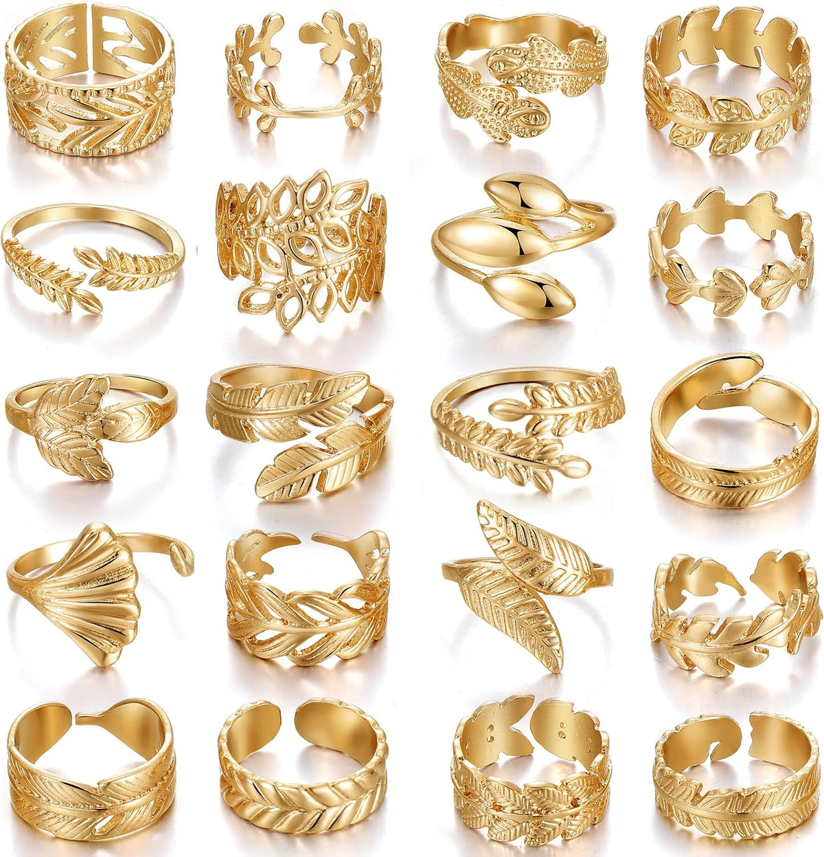 Stackable Knuckle Ring Set