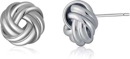 Gold Knot Earrings