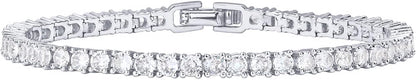 14K Gold Tennis Bracelet