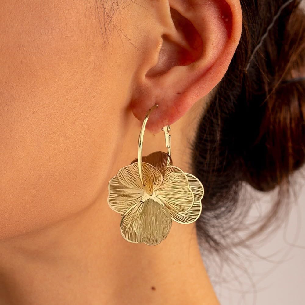 Floral Drop Earrings