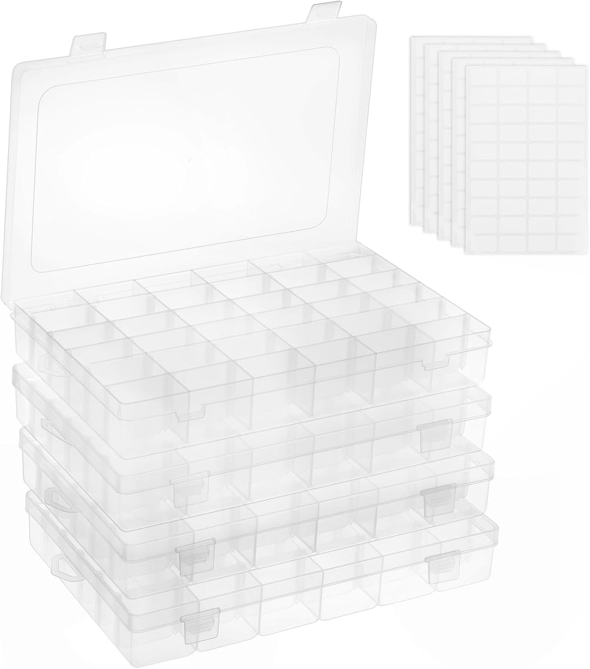 Clear Bead Organizer Box