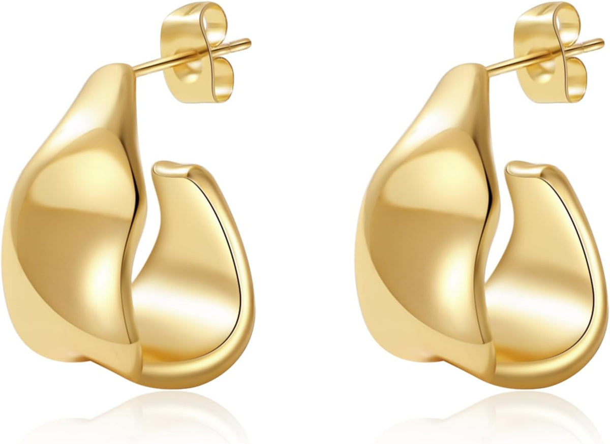 Gold Knot Earrings