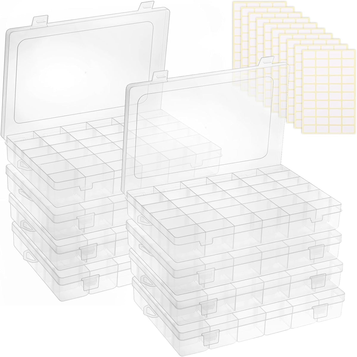 Clear Bead Organizer Box