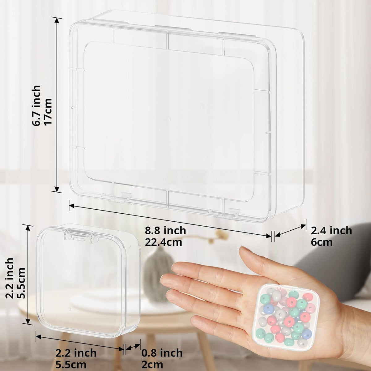 Mini Bead Organizer Box