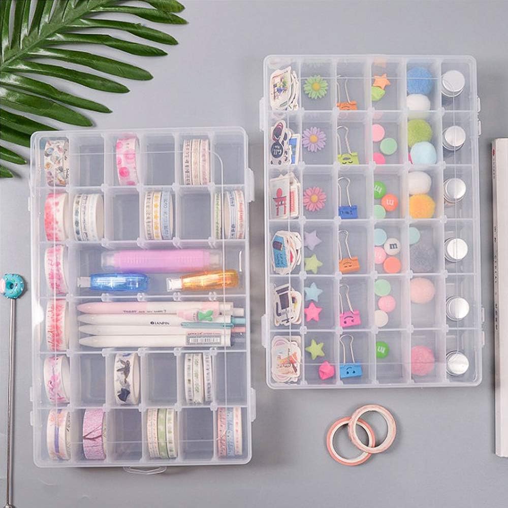 Clear Bead Organizer Box