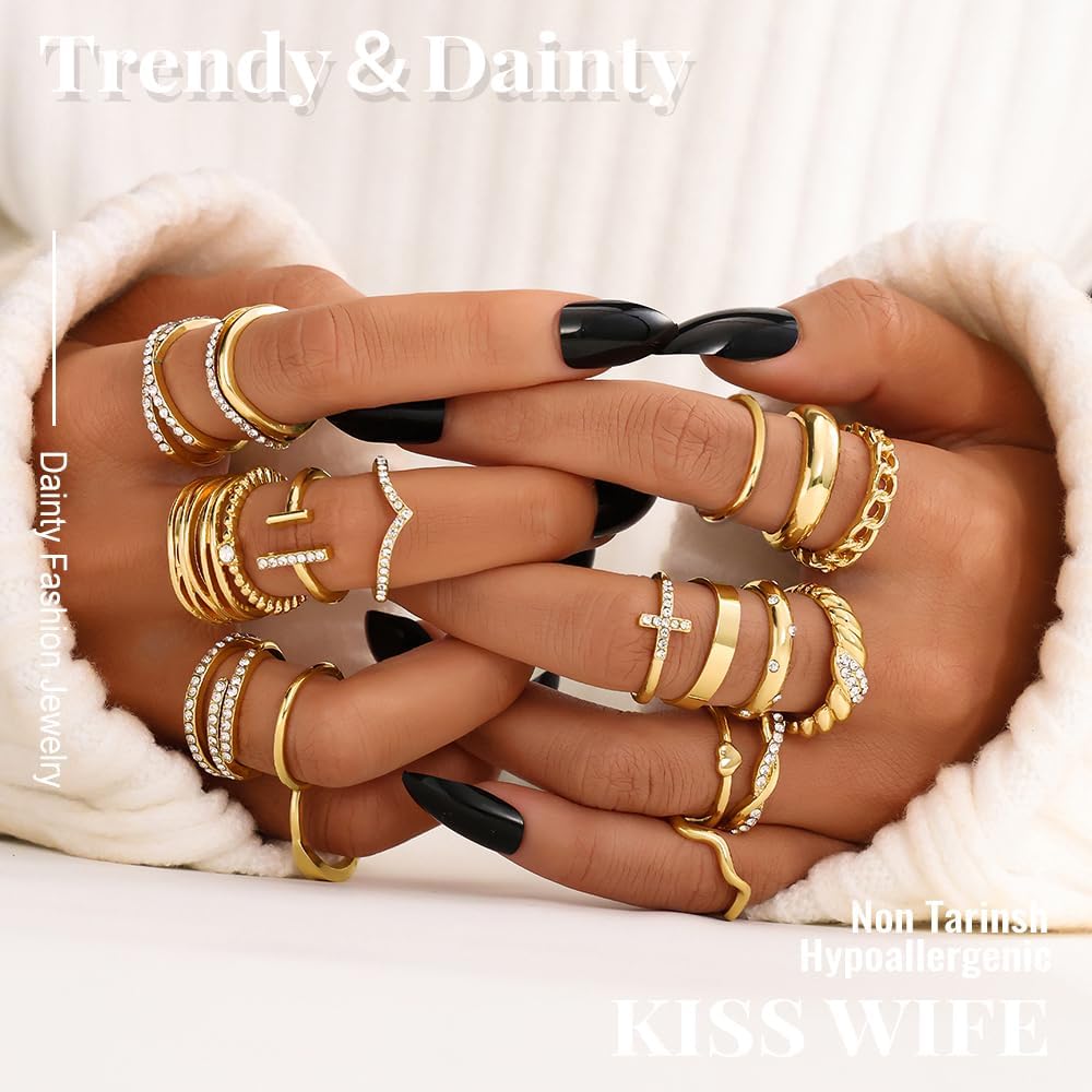 Stackable Knuckle Ring Set
