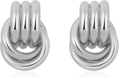 Gold Knot Earrings