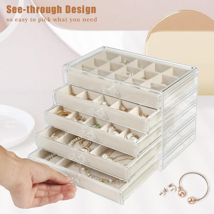 Acrylic Jewelry Organizer