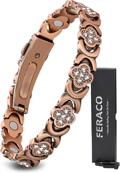 Copper Clover Bracelet