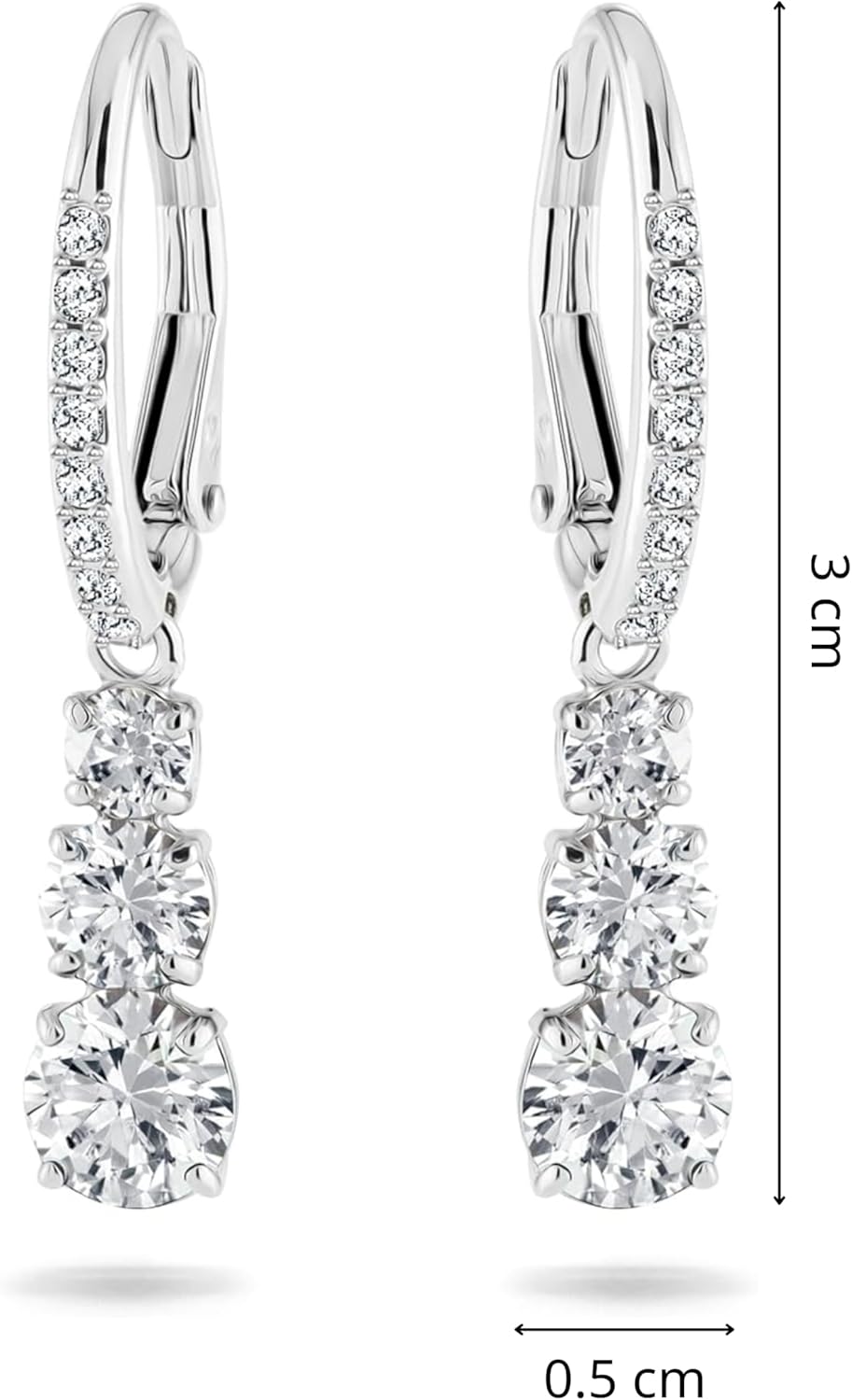 Crystal Drop Earrings