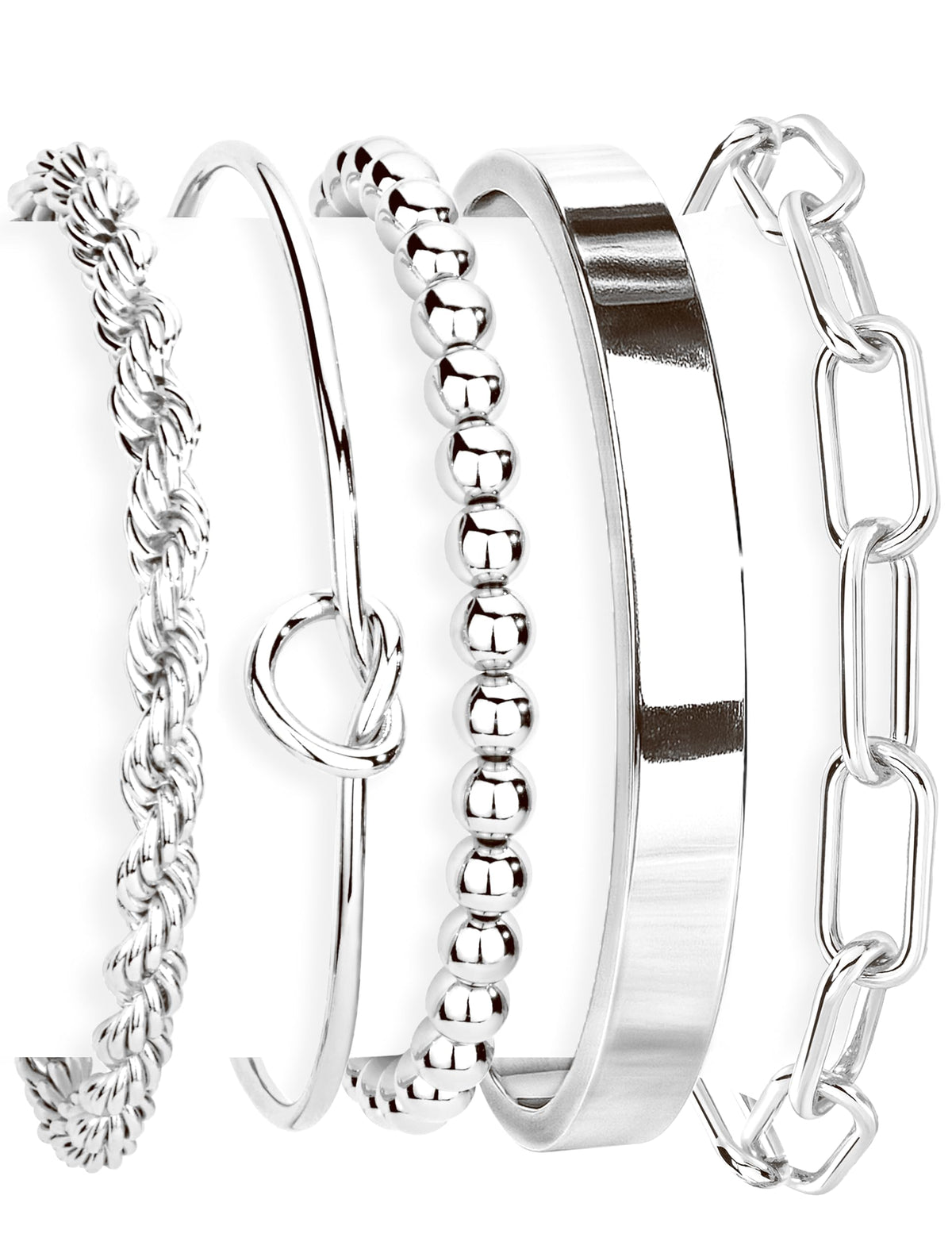 14K Gold Bracelet Set