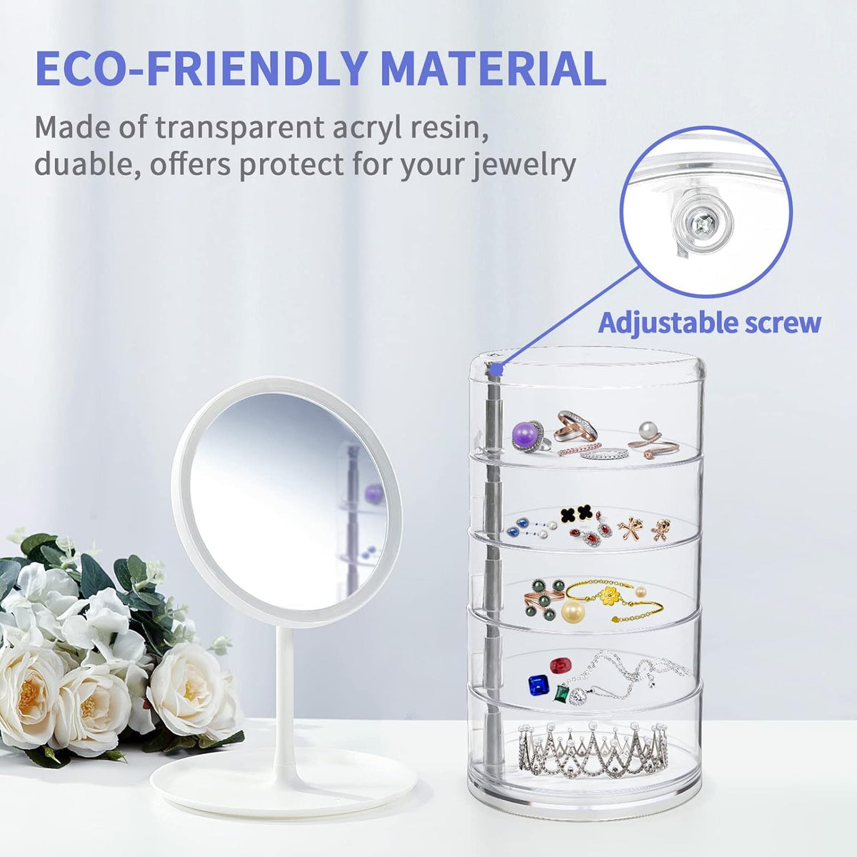 Rotating Jewelry Organizer