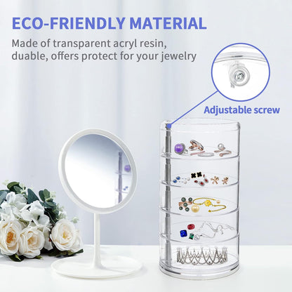 Rotating Jewelry Organizer