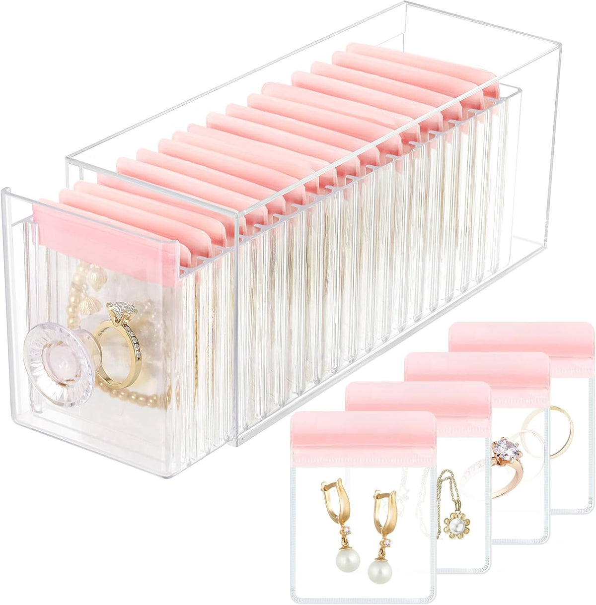 Jewelry Organizer with Travel Case