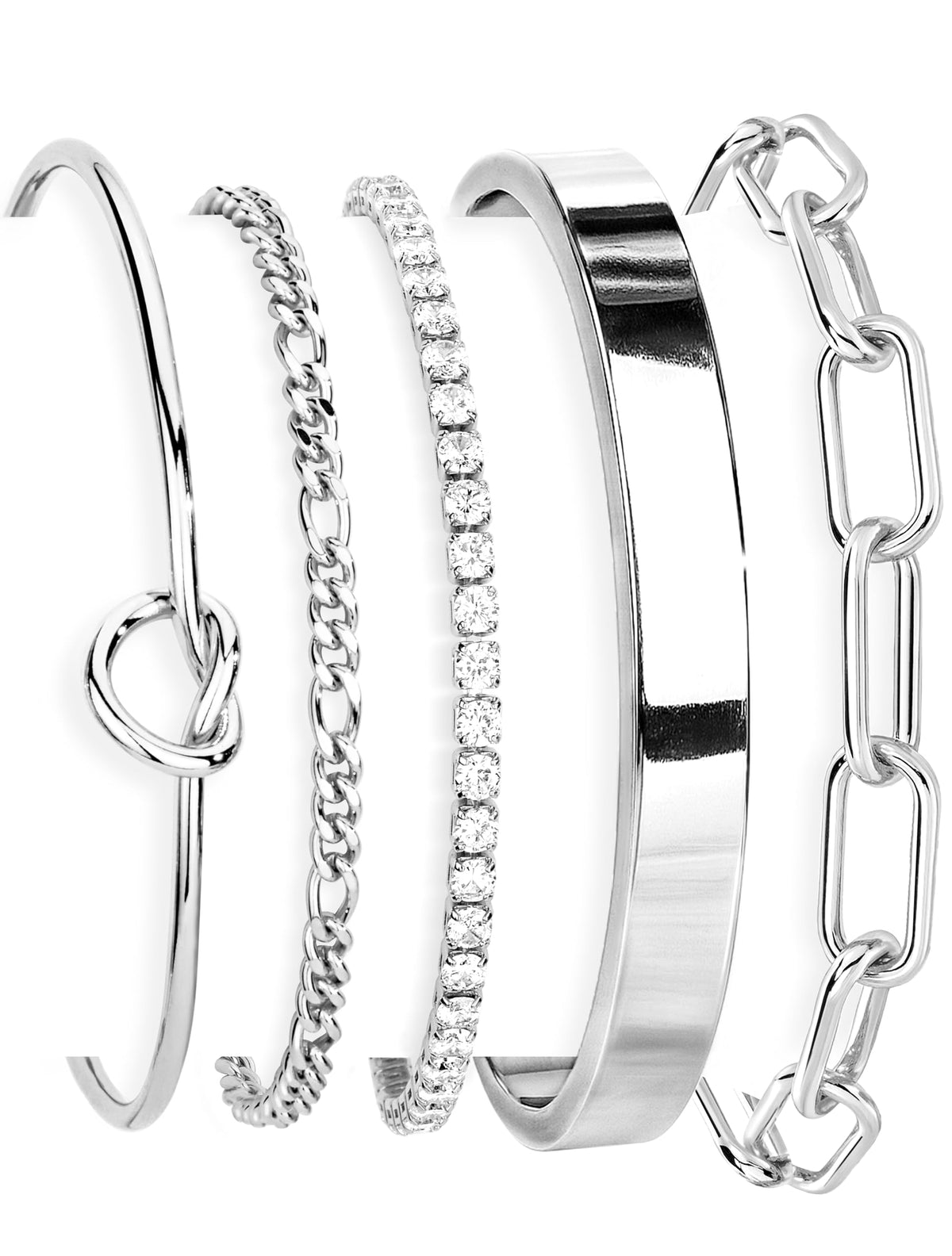 14K Gold Bracelet Set