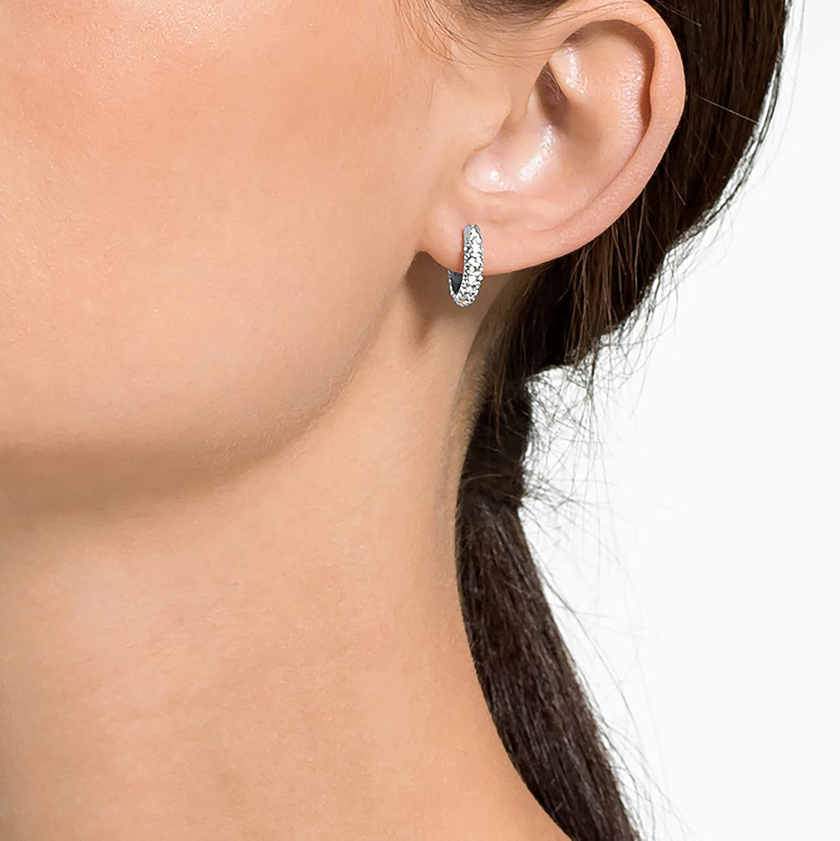 Crystal Hoop Earrings