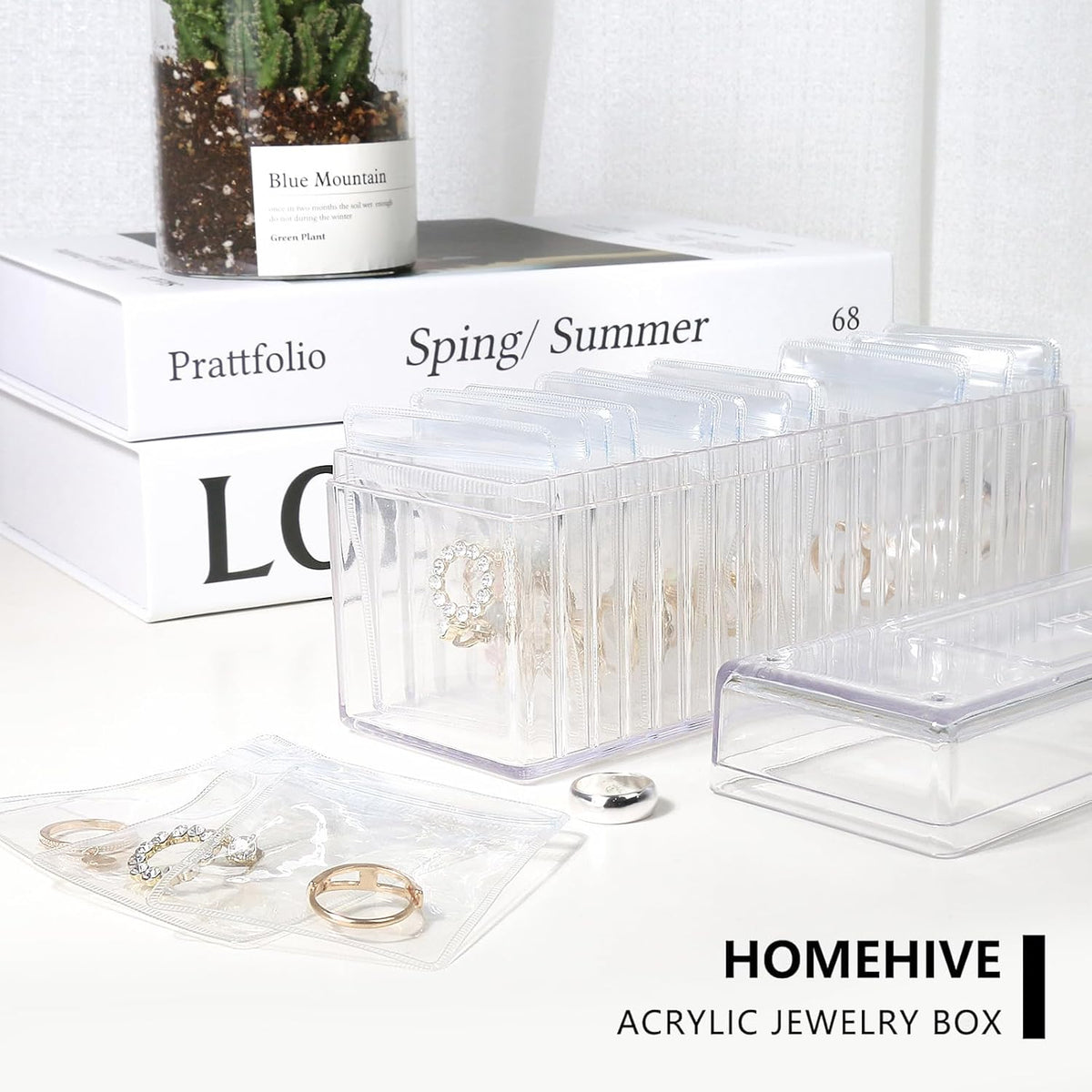 Jewelry Organizer with Travel Case