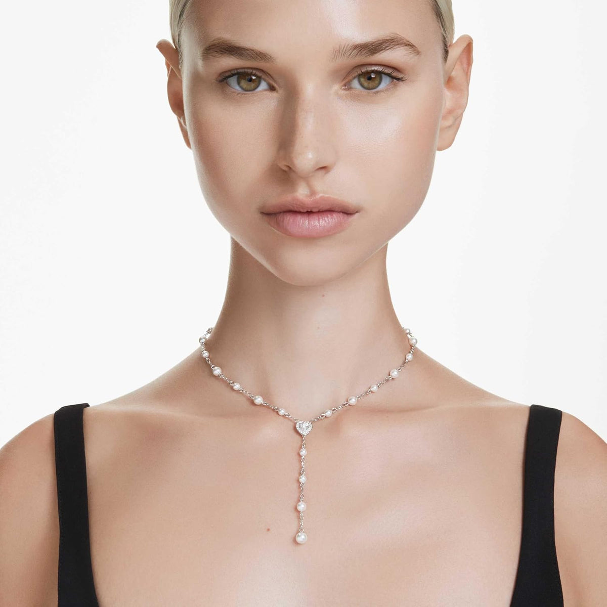 Crystal Pearl Jewelry Set