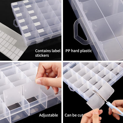 Clear Bead Organizer Box