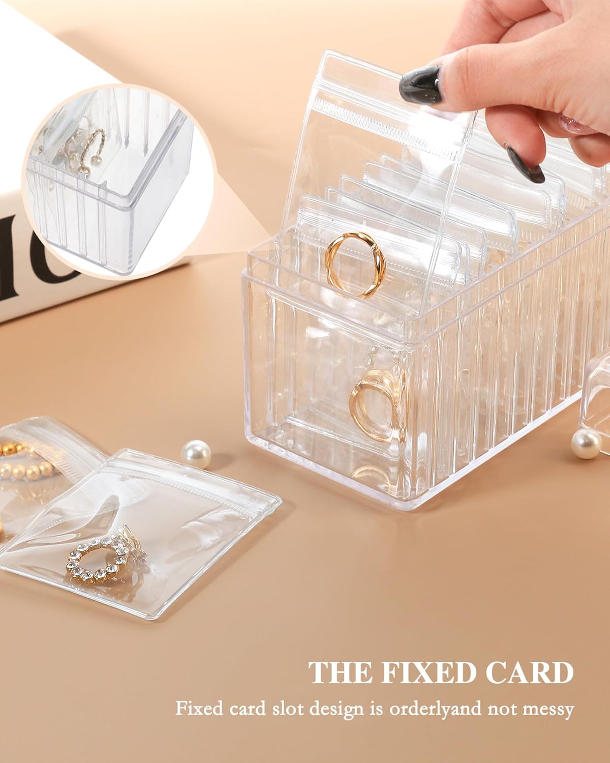 Jewelry Organizer with Travel Case