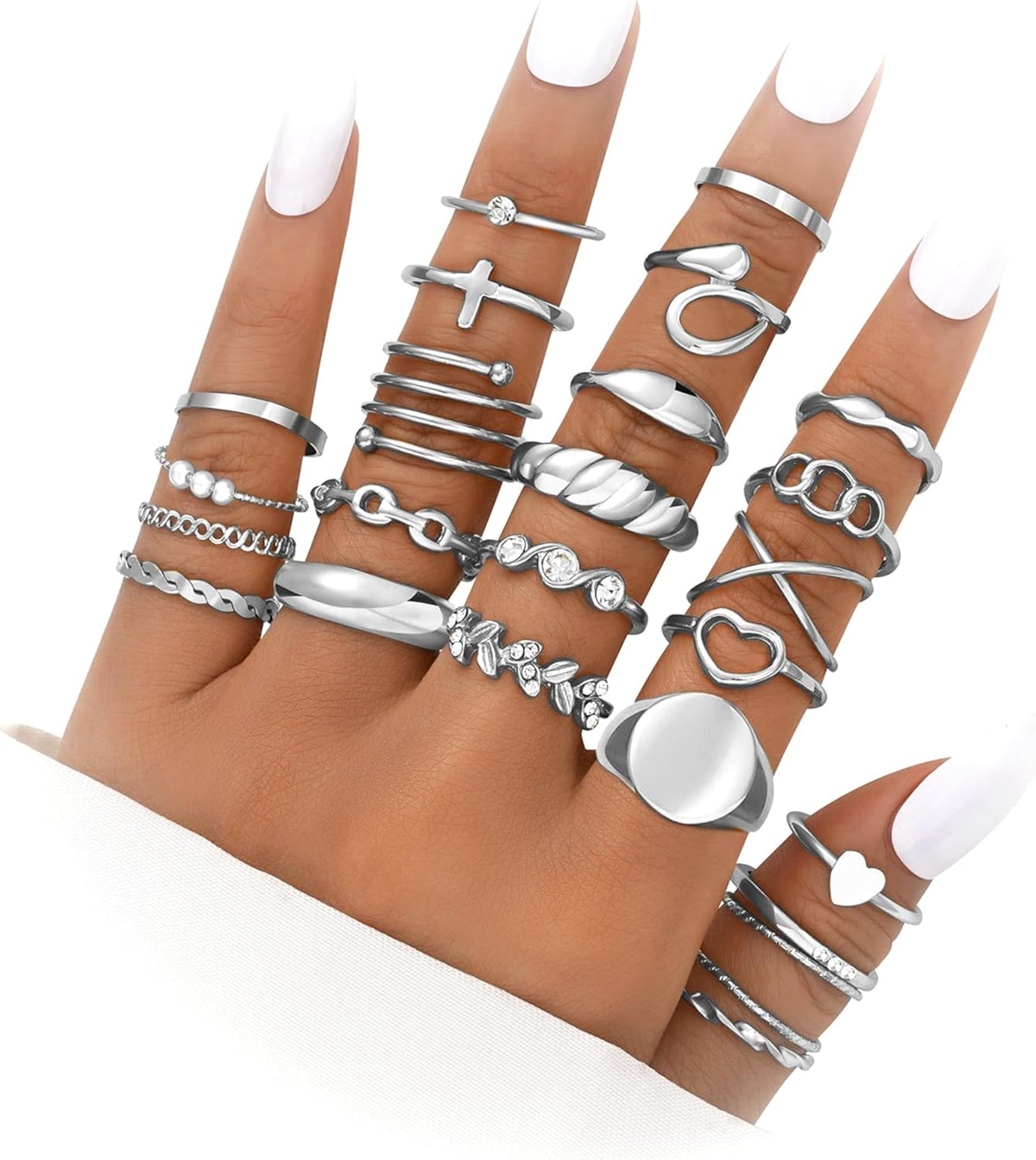 Gold Finger Ring Set