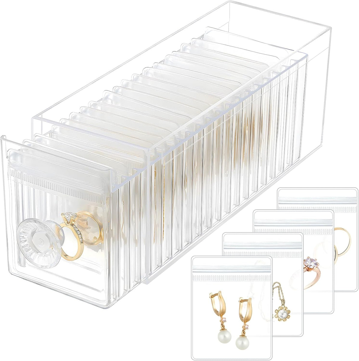 Jewelry Organizer with Travel Case