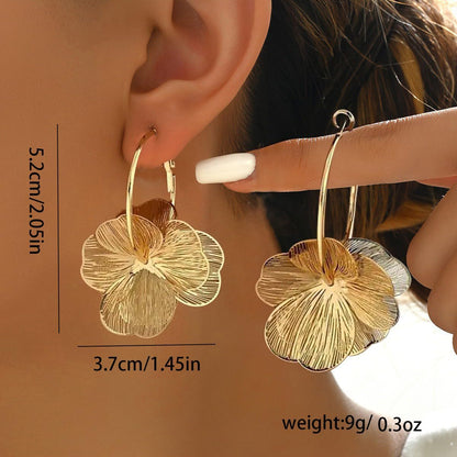 Floral Drop Earrings