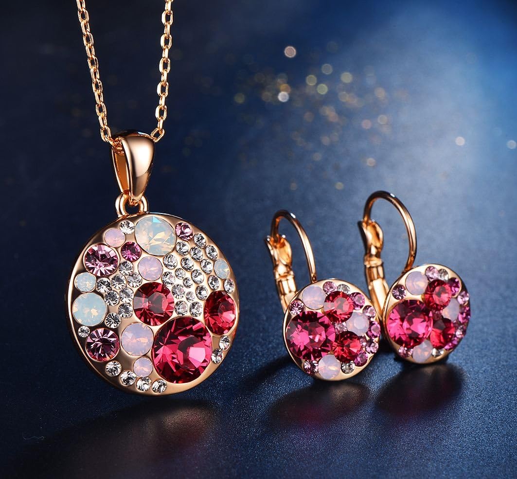 Ocean Crystal Jewelry Set
