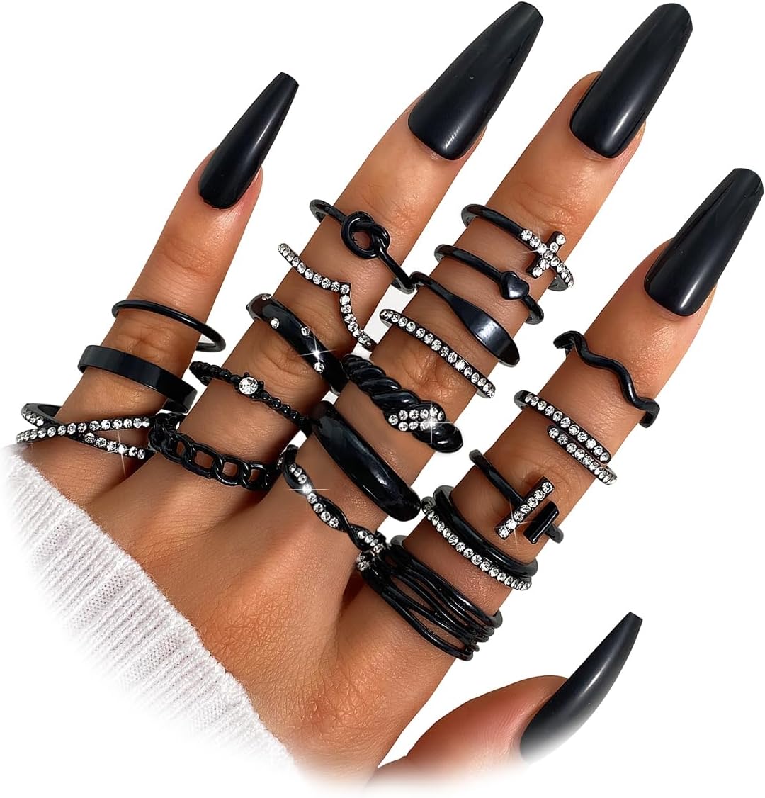 Stackable Knuckle Ring Set