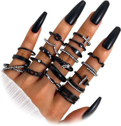 Stackable Knuckle Ring Set