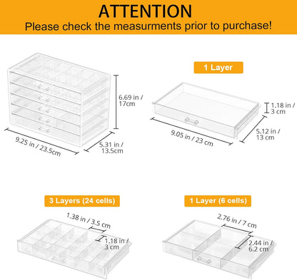 Acrylic Earring Organizer