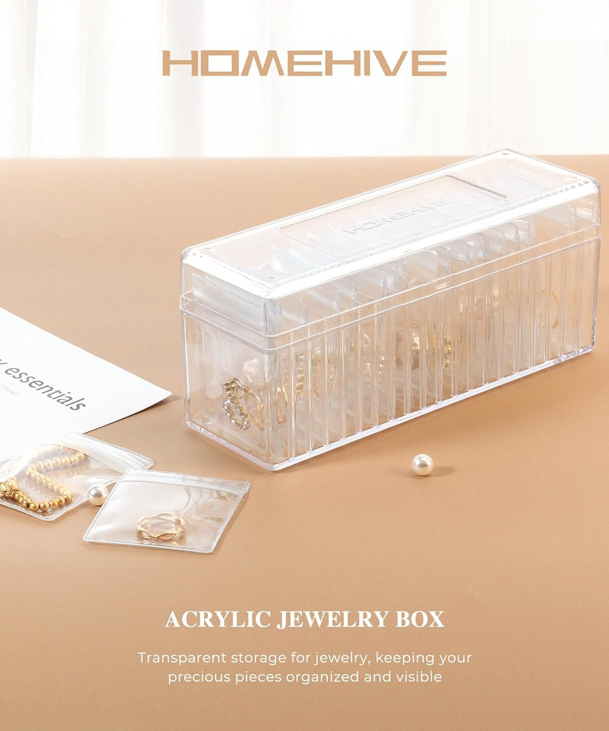 Jewelry Organizer with Travel Case