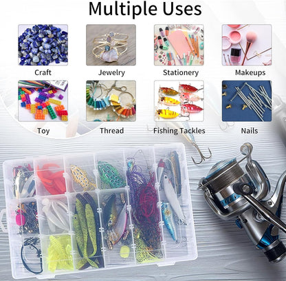 Clear Bead Organizer Box