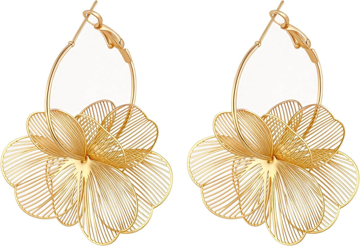 Floral Drop Earrings
