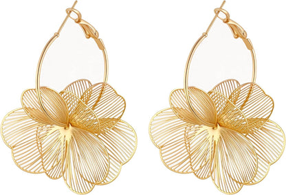 Floral Drop Earrings