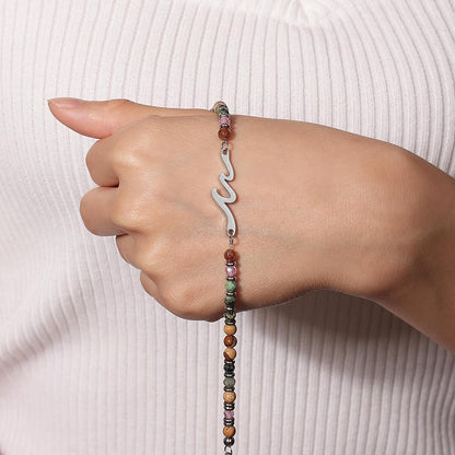 TONY & SANDY Friend Gifts for Women, Unique Birthday Gifts for Women, Sister Gift from Sister, Wave Bracelet, Christmas Graduation Mothers Day Gift for Her, Bestie Friendship Bracelets