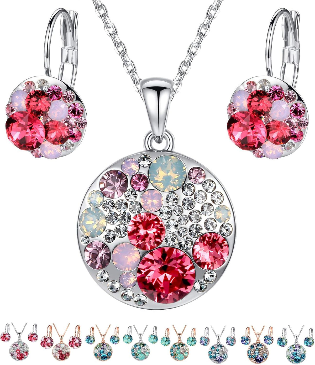 Ocean Crystal Jewelry Set