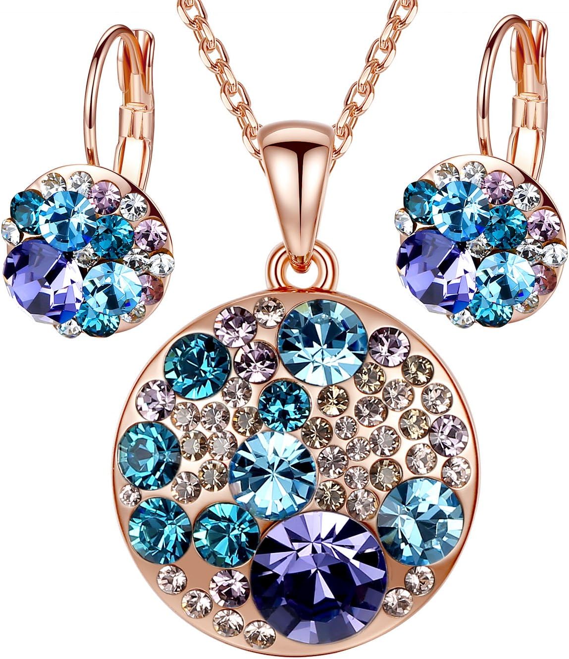 Ocean Crystal Jewelry Set