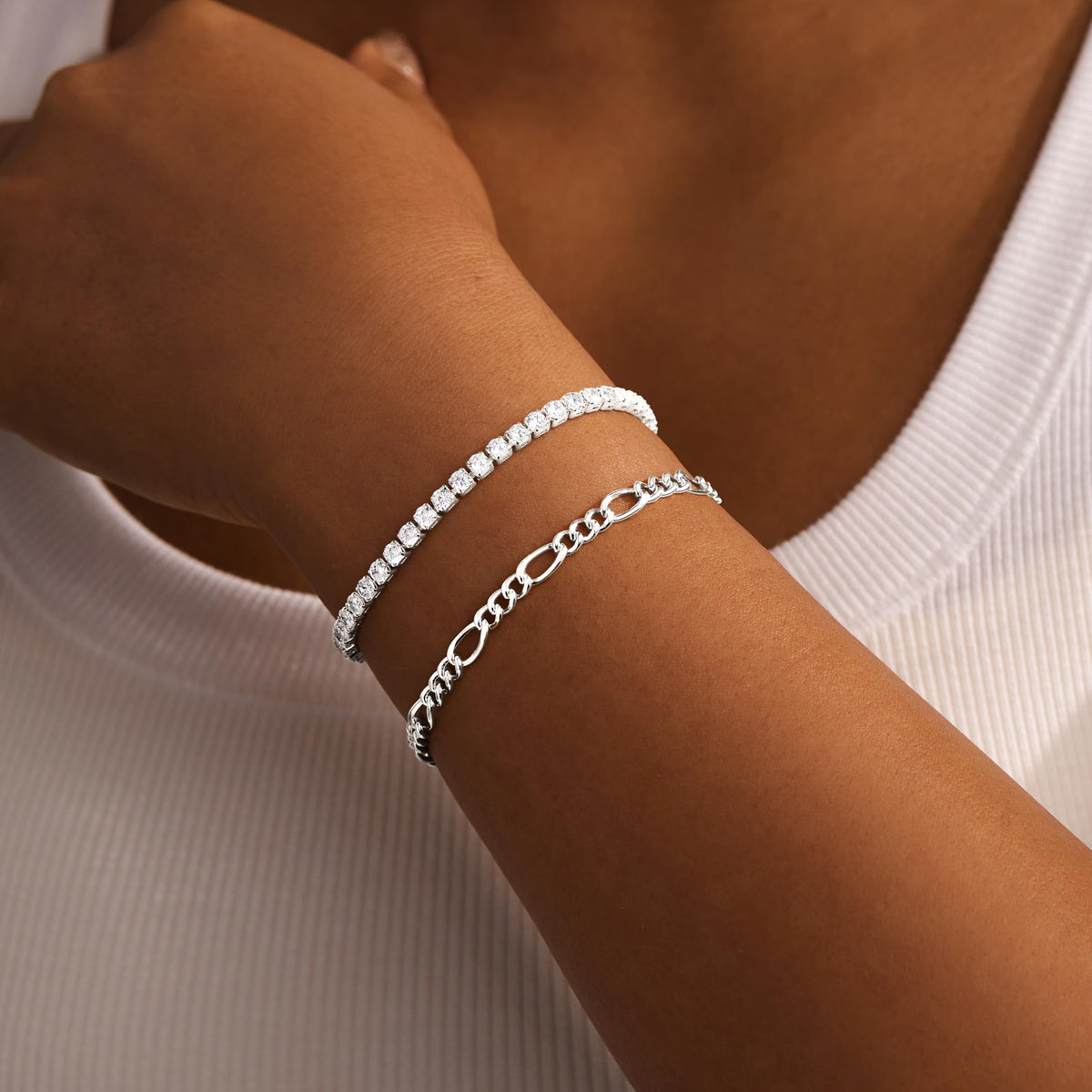 14K Gold Bracelet Set