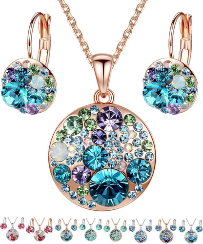 Ocean Crystal Jewelry Set