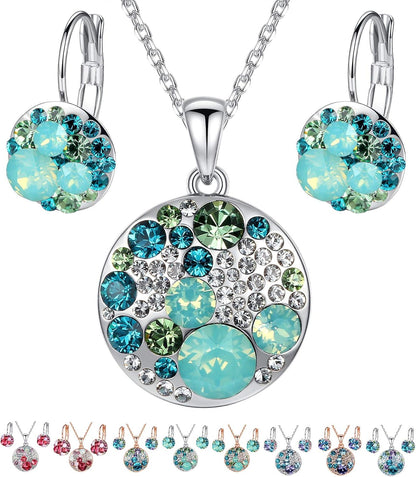 Ocean Crystal Jewelry Set