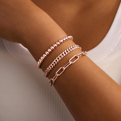 14K Gold Bracelet Set