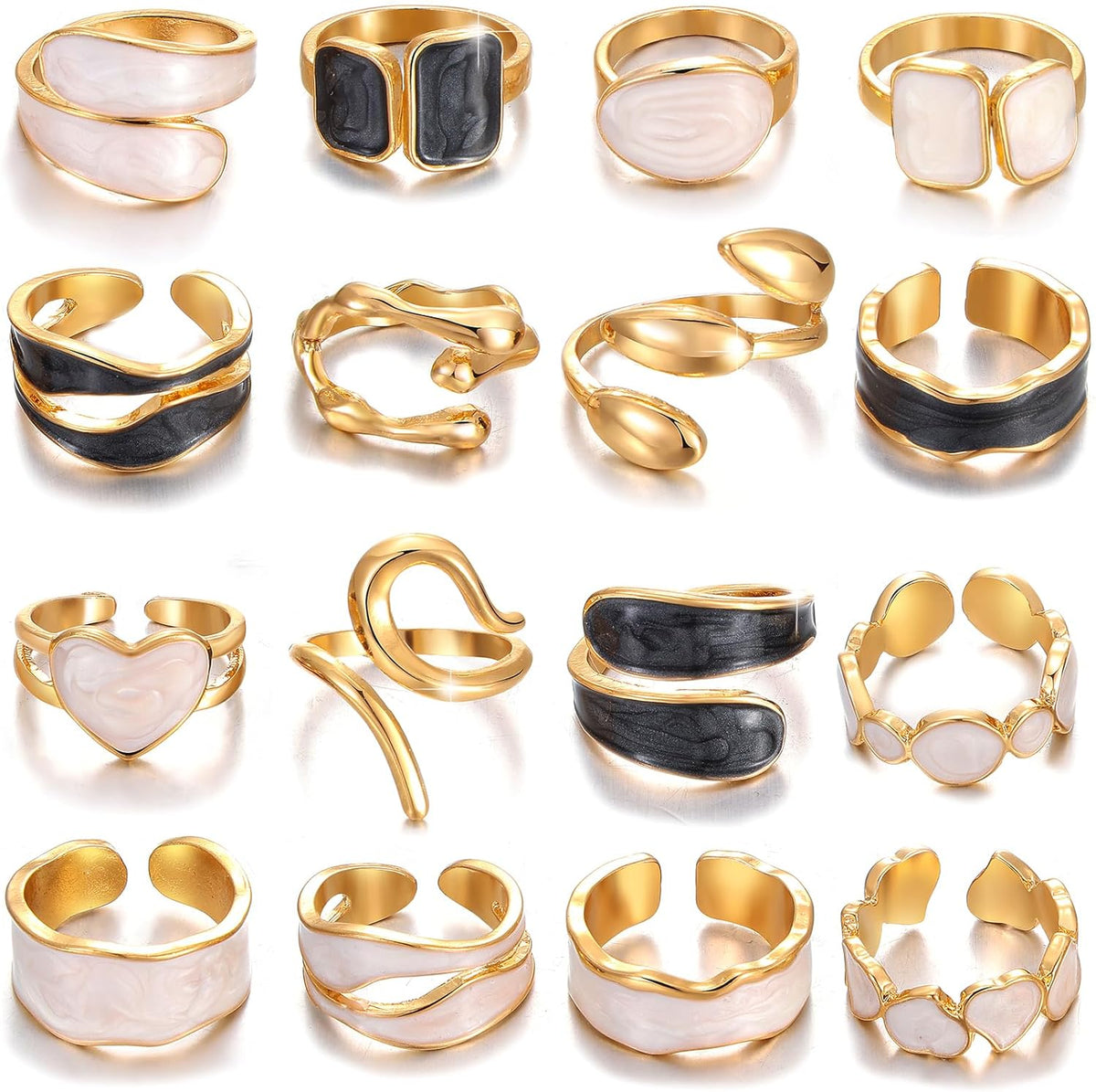Stackable Knuckle Ring Set