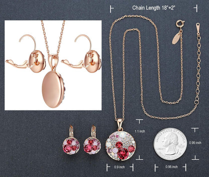 Ocean Crystal Jewelry Set